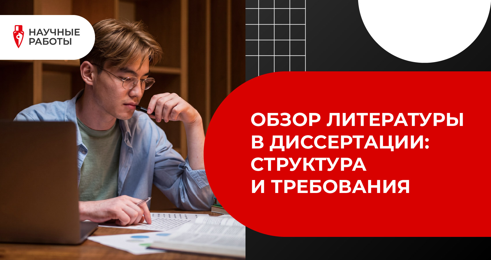 Обзор литературы в диссертации: структура и требования